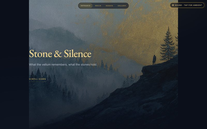 Stone & Silence screenshot
